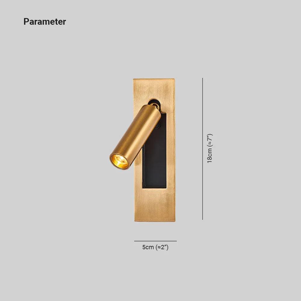 Embedded Bedside Adjustable Spotlights - Clowas