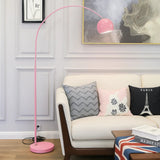 Nordic Curved Arc Floor Lamp with Fishing-Rod Design