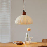 Wabi-Sabi Style Ceramic Pendant Light for Dining Room
