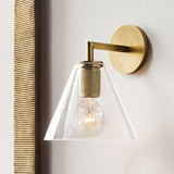Contemporary Gold Iron Wall Light