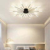 Modern Firework LED Flush Mount Ceiling Light for Living Room