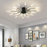 Modern Firework LED Flush Mount Ceiling Light for Living Room