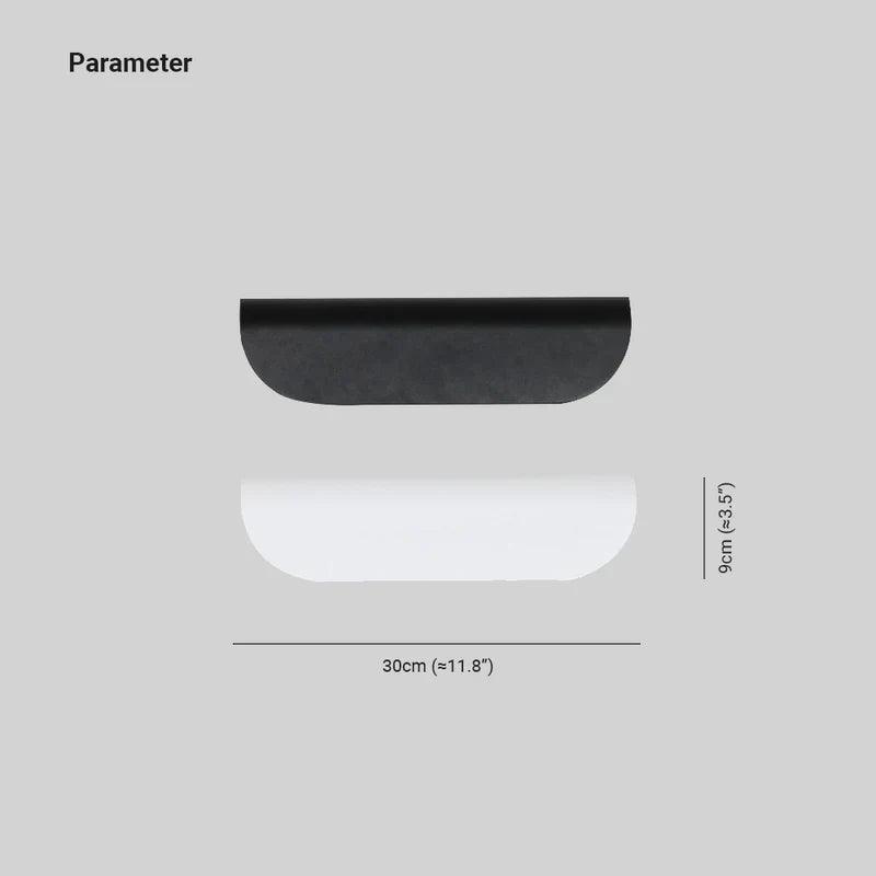 Arc Shaped Longboard Modern Outdoor Wall Lights - Clowas