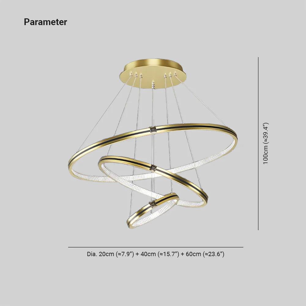 Multi-Ring Minimalist Dining Room Pendant Light - Clowas