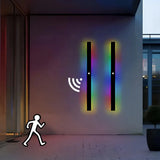 Outdoor wall light with optional motion sensor