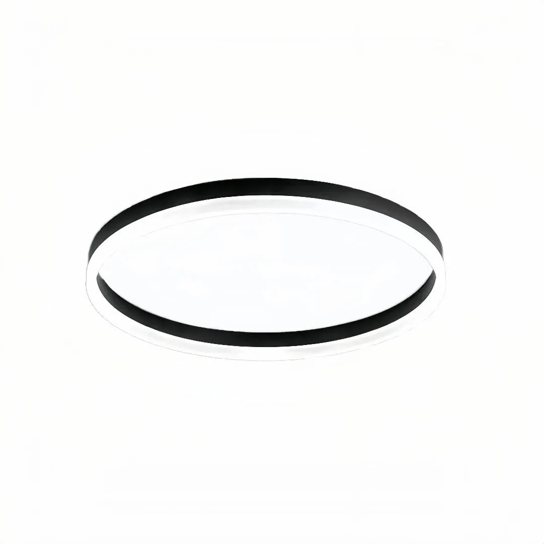 Side profile of the low-profile ring ceiling light