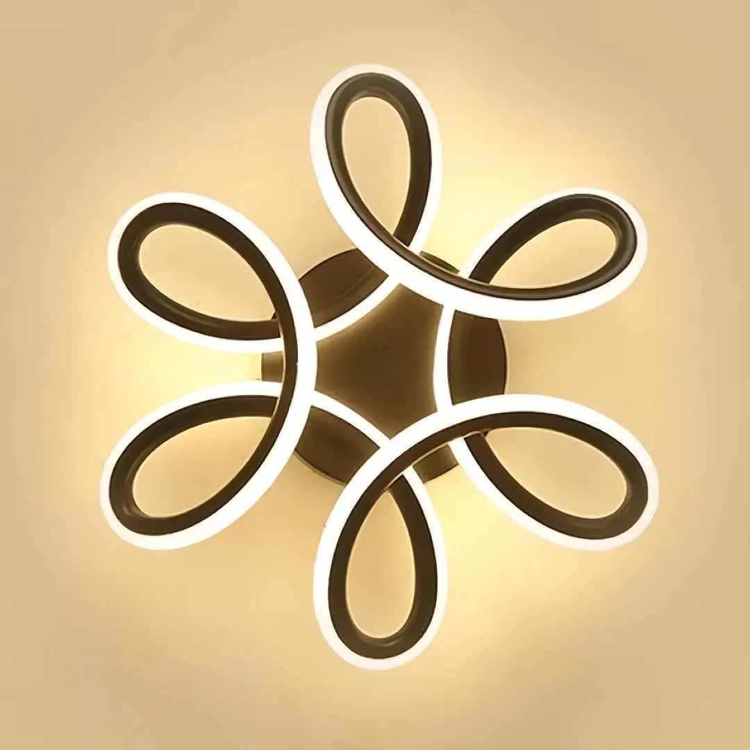 Integrated LED light source and acrylic diffuser detail  
