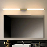 Modern Linear Gold LED Bathroom Wall Light