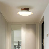 Mid Century Hallway Flush Ceiling Light Metal, Anti-Glare