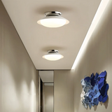 Mid Century Hallway Flush Ceiling Light Metal, Anti-Glare