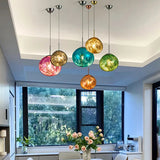 Modern Lava Glass Pendant Light for Dining Room