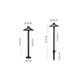 IP65 LED Mushroom Outdoor Spike Light for Garden