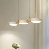 Scandinavian Round Pendant Light Metal Dimmable for Dining Room