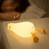 Lovely Silicone Eye protection Duck Table Lamp