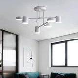 Nordic Rotatable Iron Ceiling Light for Bedroom