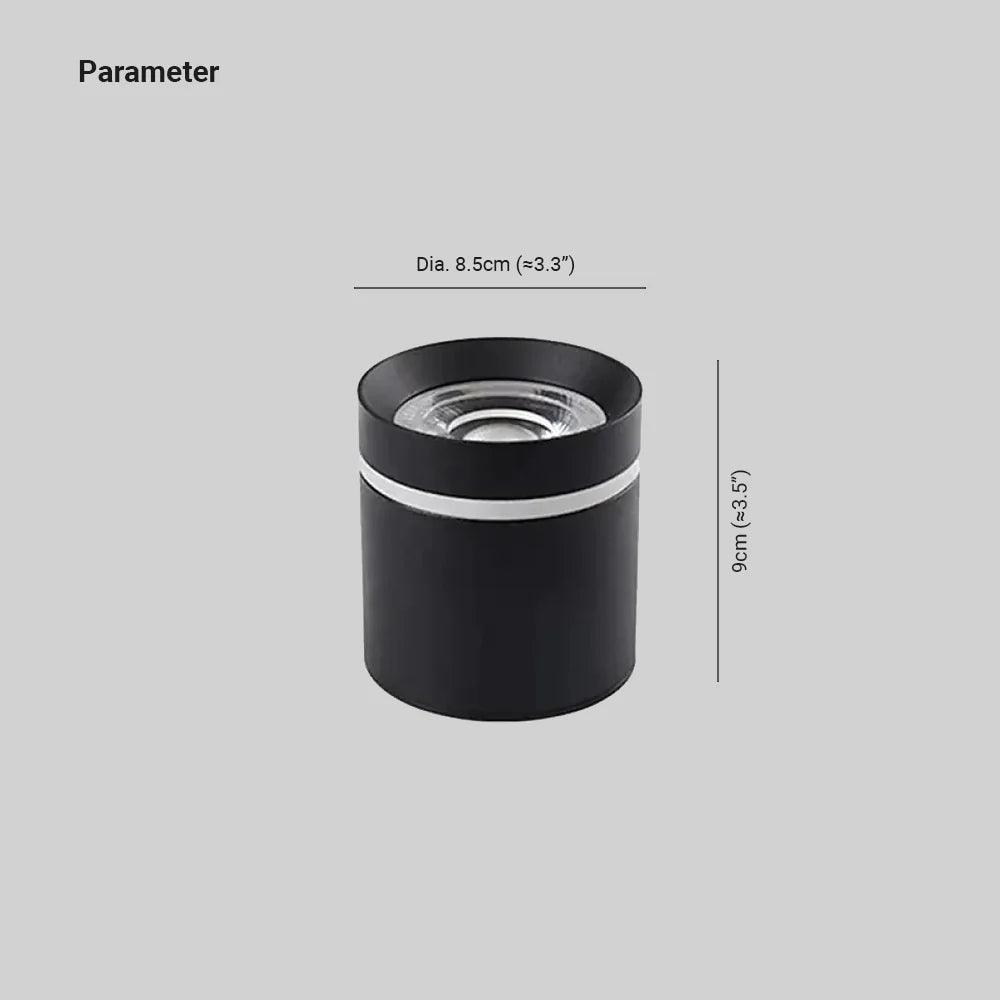 Cylindrical LED Living Room Ceiling Light - Clowas