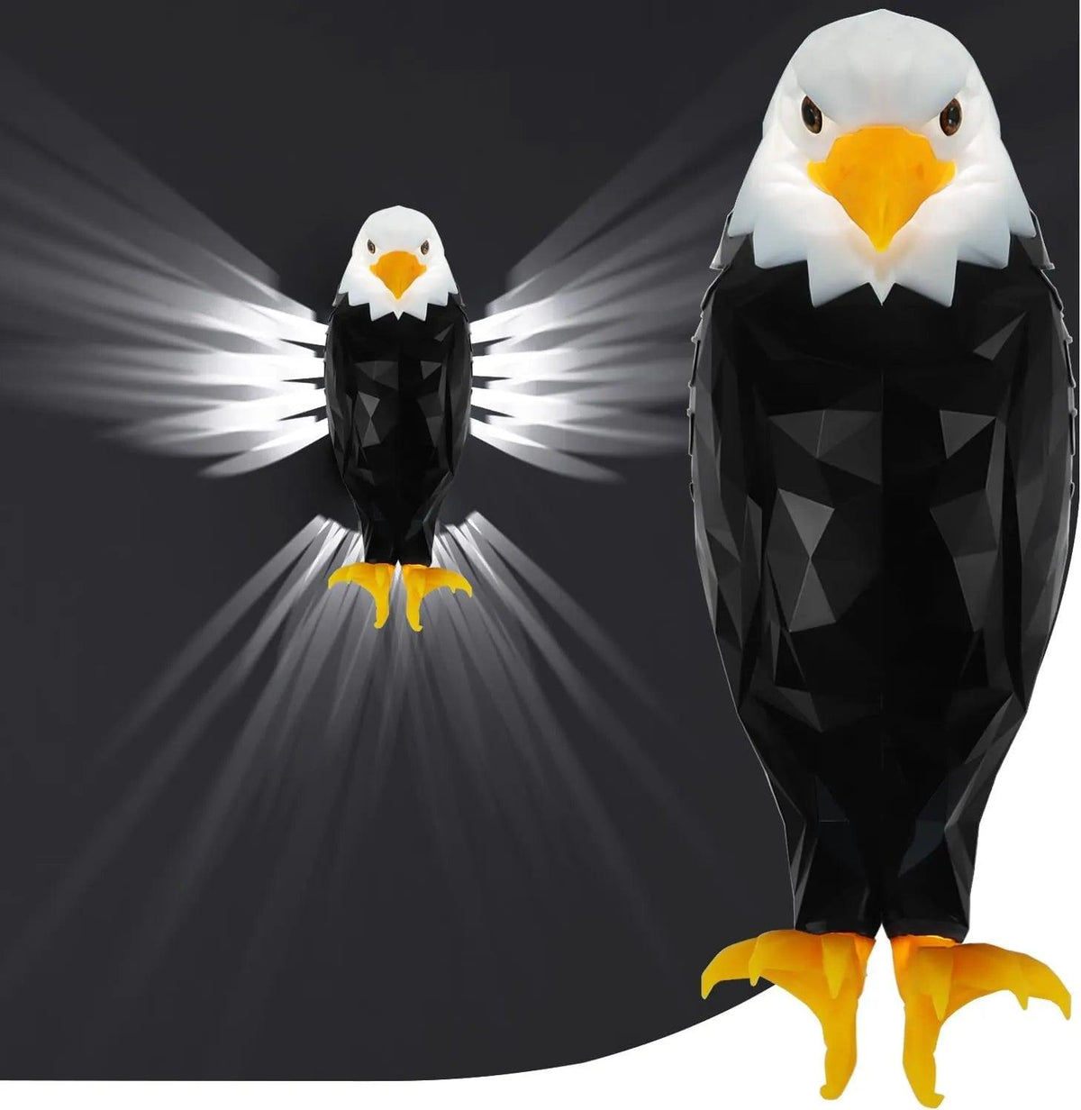 White Eagle Rechargeable LED Magnetic Wall Light for Bedroom