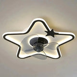 Kids Ceiling Fan with Light Dimmable Metal for Bedroom
