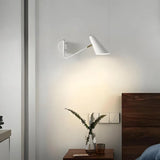 Modern Wall Mounted Reading Light Metal with Adjustable Arm