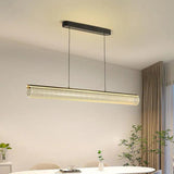 Acrylic Cylinder Long Strip Minimalist Pendant Light - Clowas