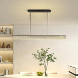 Acrylic Cylinder Long Strip Minimalist Pendant Light - Clowas