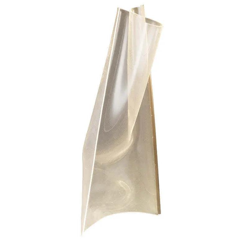 Acrylic Transparent Flowing Fabric Design Floor Lamp - Clowas