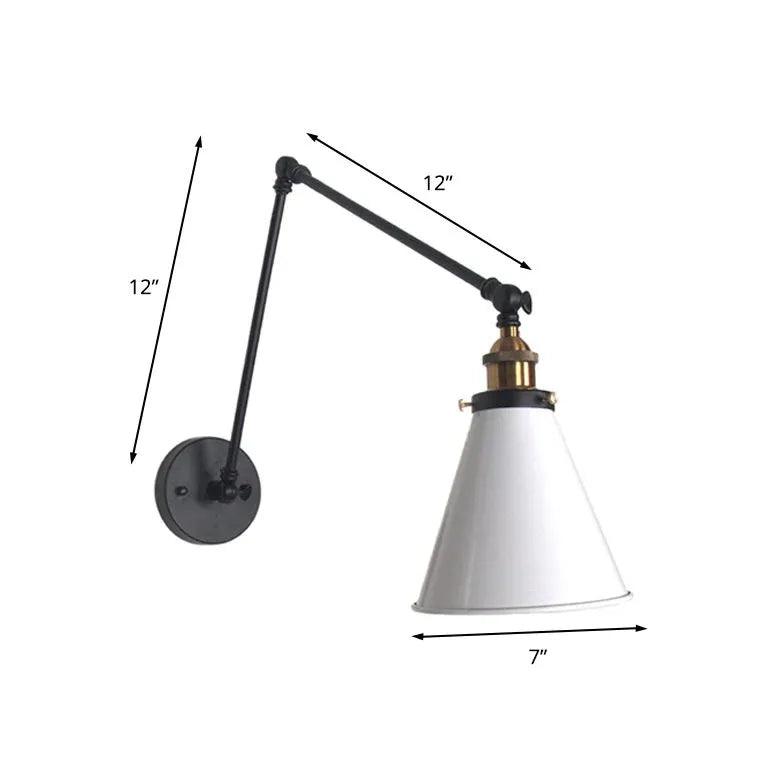 Adjustable Cone Industrial Reading Light - Clowas