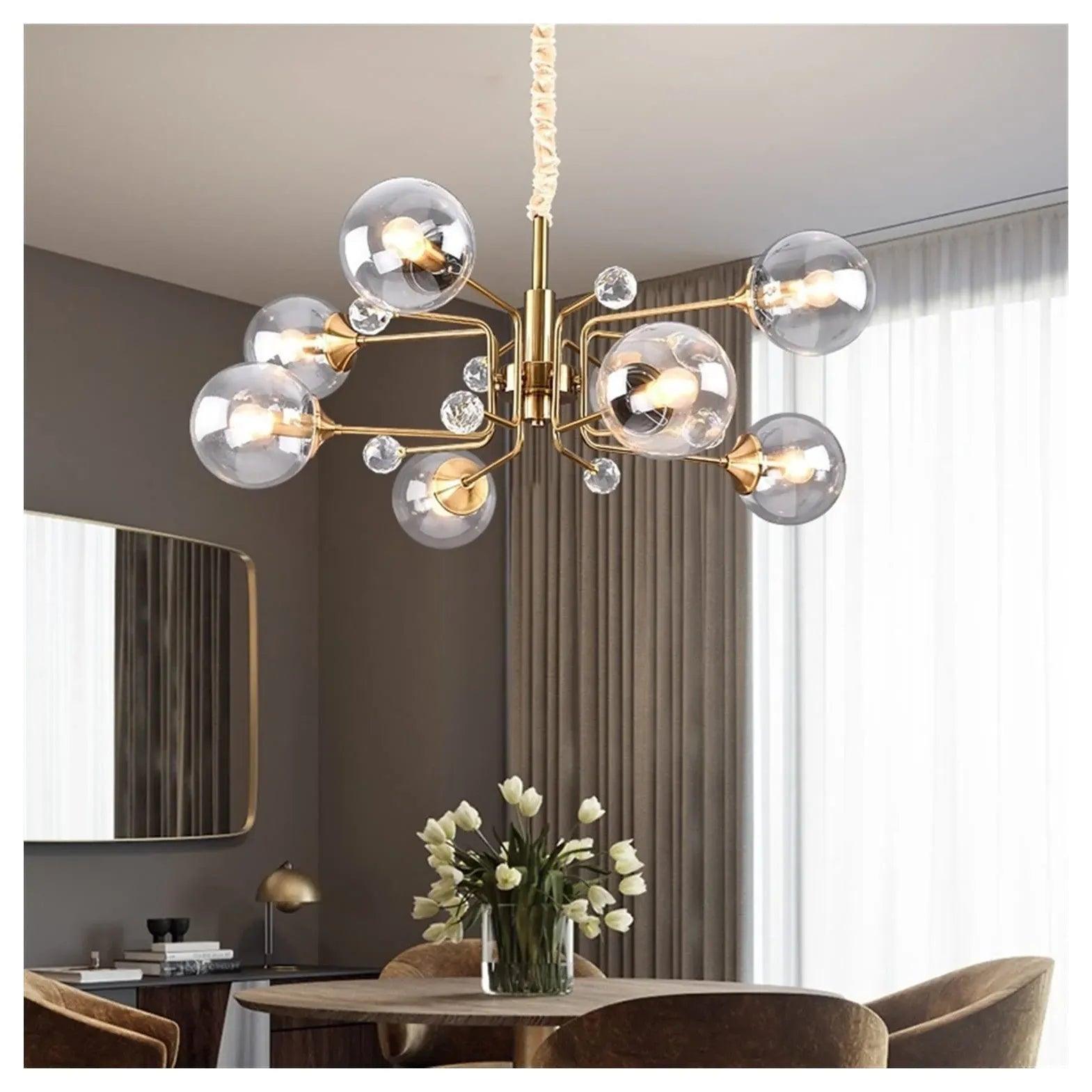 Adjustable Flow Line Modern Chandelier - Clowas