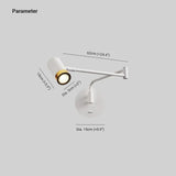 Adjustable Led Bedside reading Spotlight - Clowas