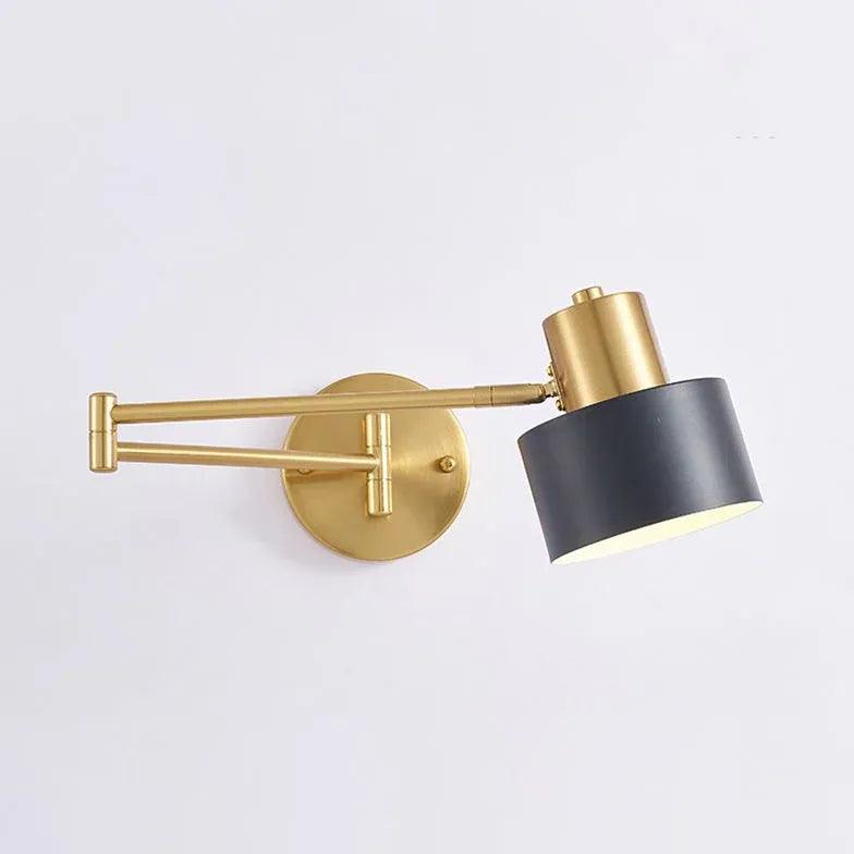 Adjustable Metal Modern Bedroom Wall Lights - Clowas