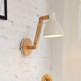 Adjustable Wooden Industrial Wall Lights - Clowas