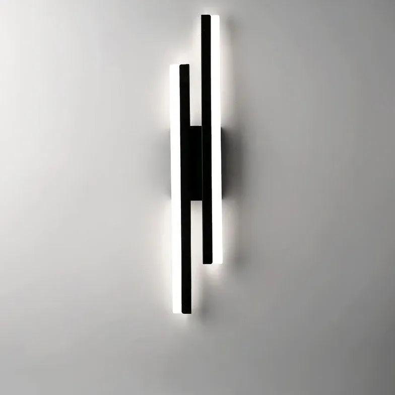 Minimalist Double Linear Dimmable Modern Wall Lights - Clowas
