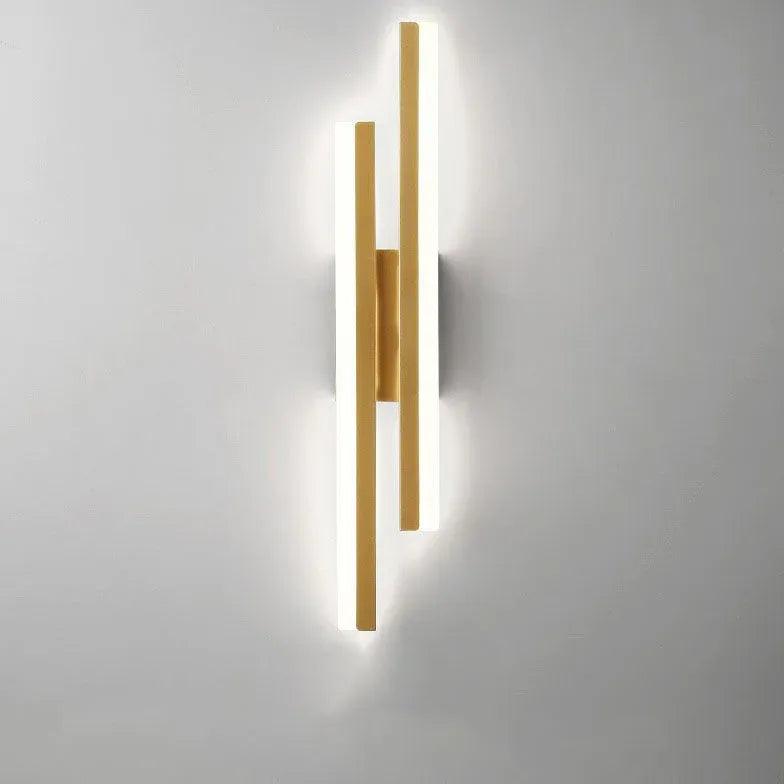 Minimalist Double Linear Dimmable Modern Wall Lights - Clowas