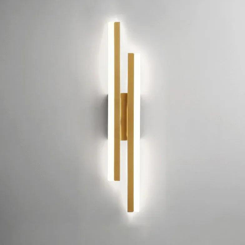 Minimalist Double Linear Dimmable Modern Wall Lights - Clowas