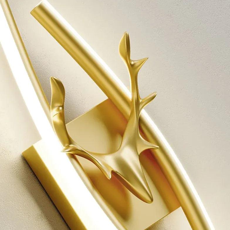 Wave Linear Remote Control Modern Wall Lights - Clowas