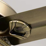 Cylindrical Shade Zipper Switch Vintage Fan Light - Clowas