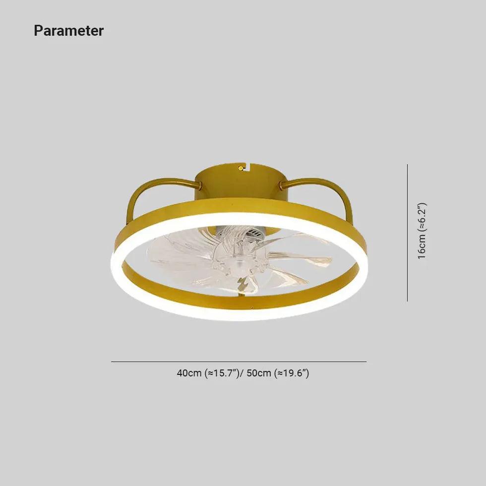 Ring LED Light Design Modern Bedroom Ceiling Light - Clowas