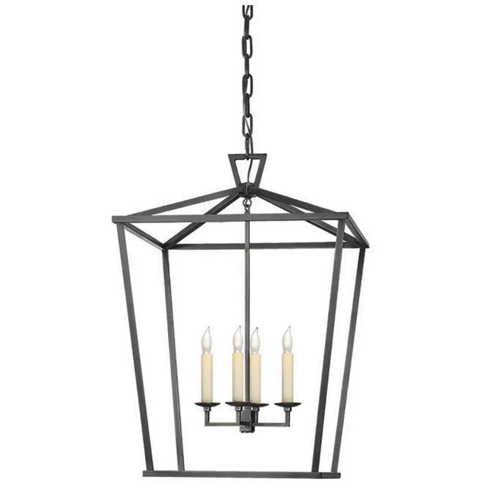 Birdcage Candle Vintage Style Pendant Light
