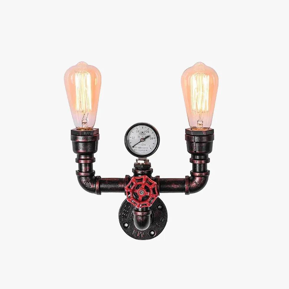 steampunk wall light vintage lighting - Clowas