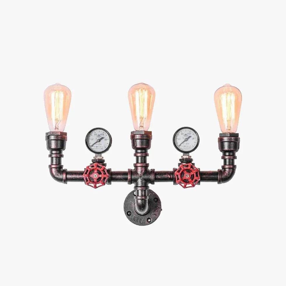 steampunk wall light vintage lighting - Clowas