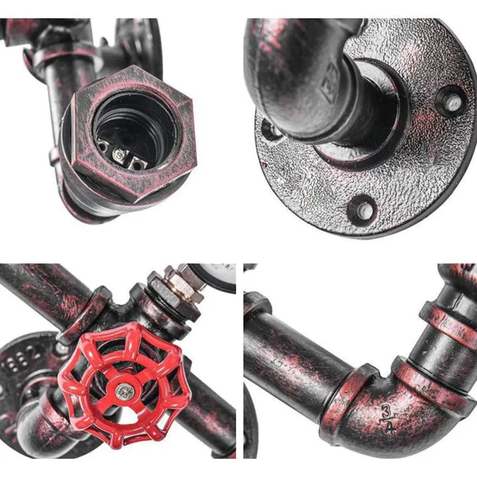 steampunk wall light vintage lighting - Clowas