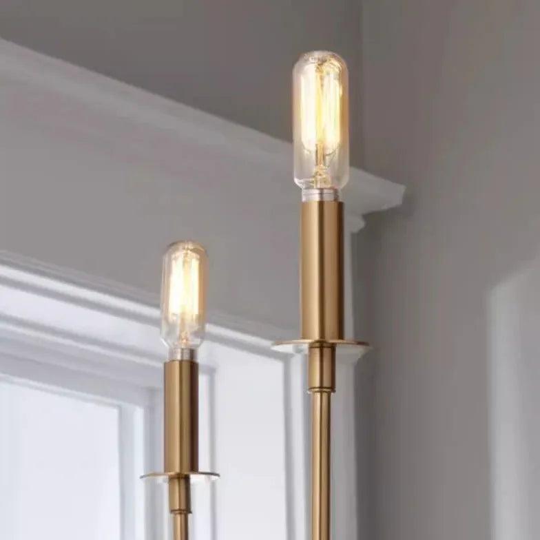 Black Candelabra Industrial Living Room Chandelier - Clowas