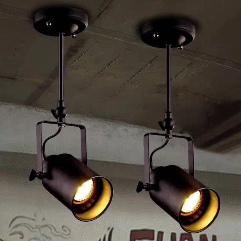 Adjustable Spotlight Design Black Ceiling Light - Clowas