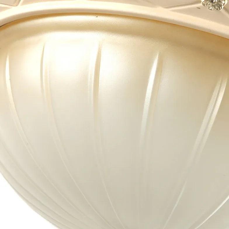Round Pattern Design Vintage Glass Ceiling Light - Clowas