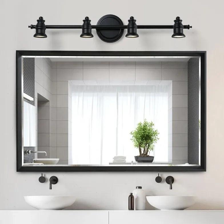 Bell Black Vintage Bathroom Wall Lights - Clowas