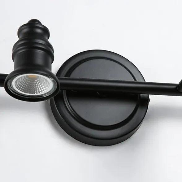 Bell Black Vintage Bathroom Wall Lights - Clowas
