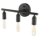 Light Bulb Black Industrial Bathroom Wall Lights - Clowas