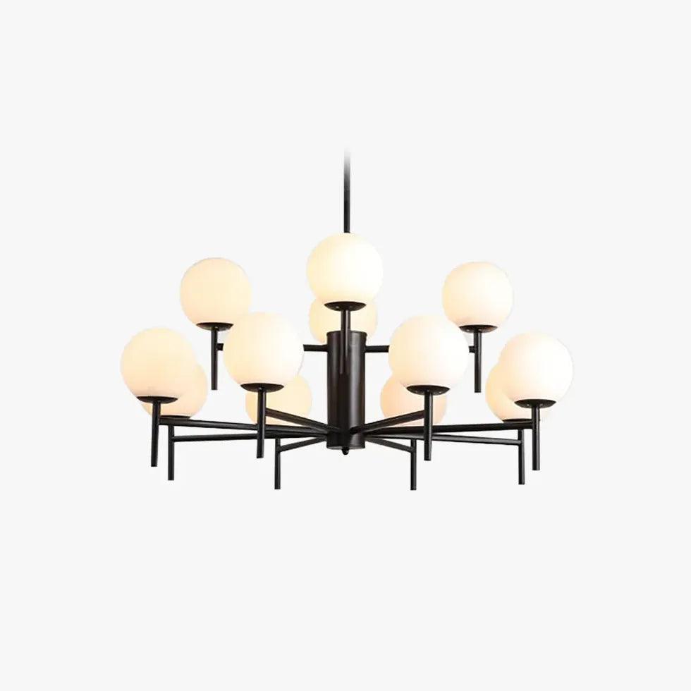Multi-Light Spherical Glass Modern Chandelier - Clowas