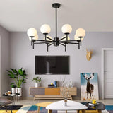 Multi-Light Spherical Glass Modern Chandelier - Clowas