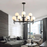 Multi-Light Spherical Glass Modern Chandelier - Clowas